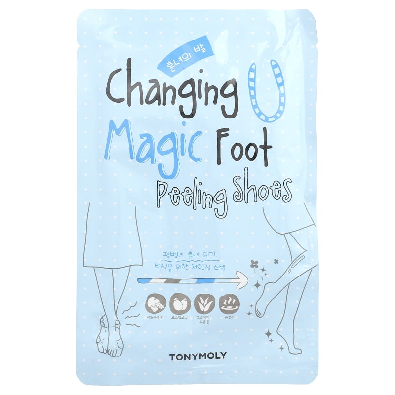 Changing U Magic Foot Peeling Shoes, 0.60 oz (17 g) Each