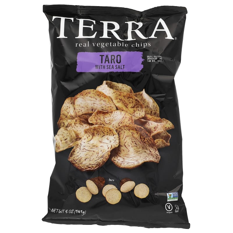 Real Vegetable Chips, Taro with Sea Salt