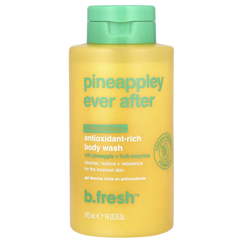 Pineappley Ever After, Antioxidant-Rich Body Wash, Tropicalicious