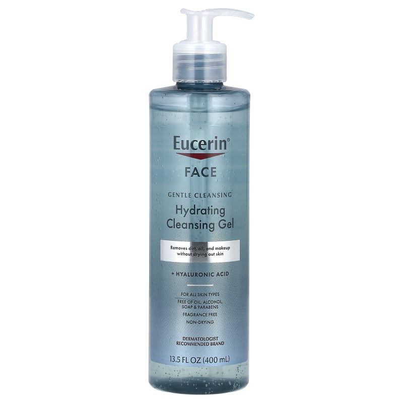 Face, Hydrating Cleansing Gel, Fragrance Free