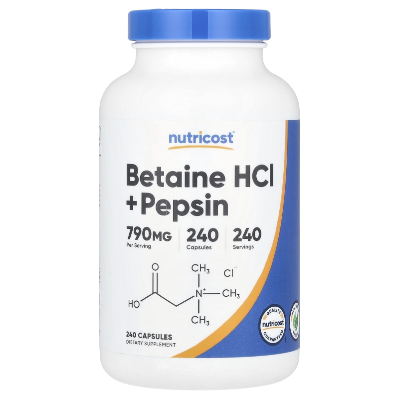 Betaine HCl + Pepsin