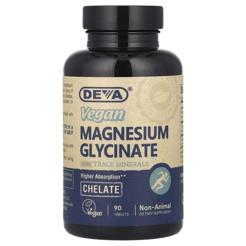 Vegan Magnesium Glycinate With Trace Minerals