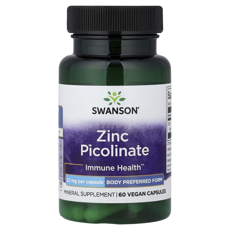 Zinc Picolinate, 22 mg