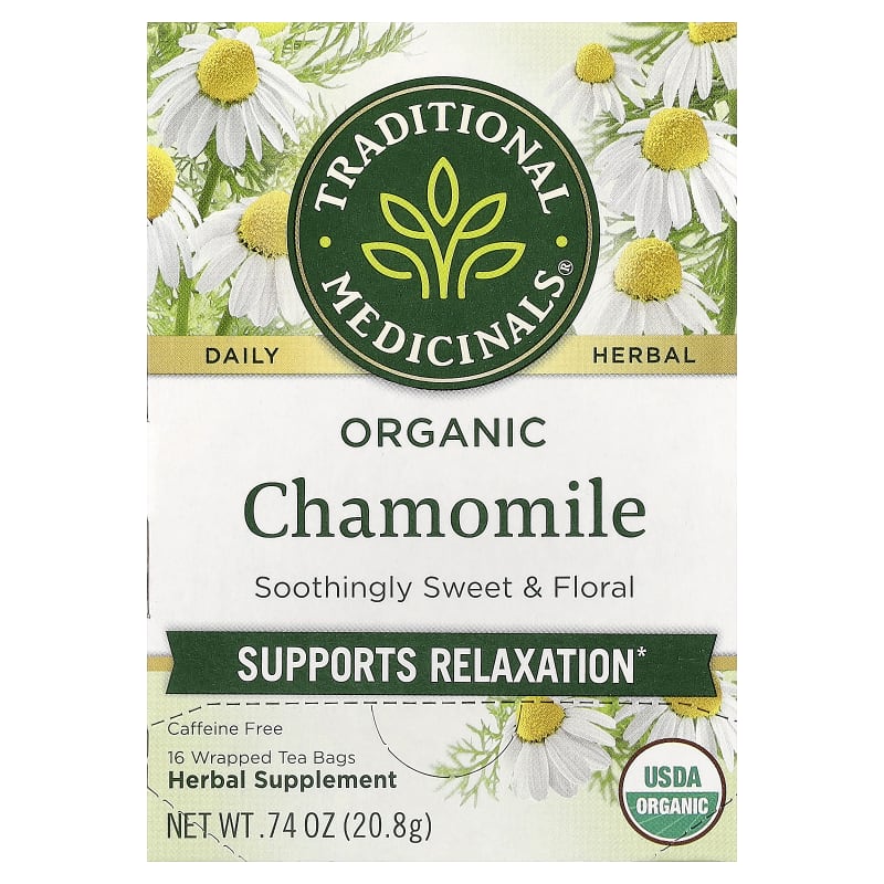 Organic Chamomile, Caffeine Free, 0.74 oz (20.8 g)