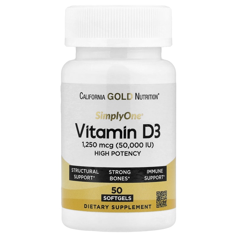 SimplyOne®, Vitamin D3, 1,250 mcg (50,000 IU)