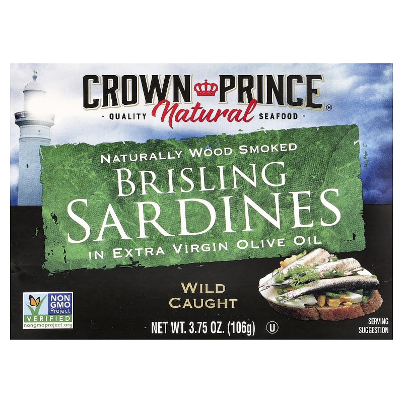 Brisling Sardines, In Extra Virgin Olive Oil