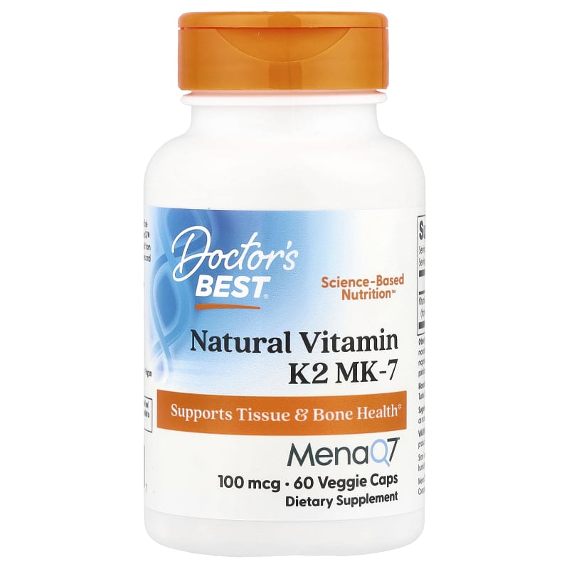 Natural Vitamin K2 MK-7, 100 mcg