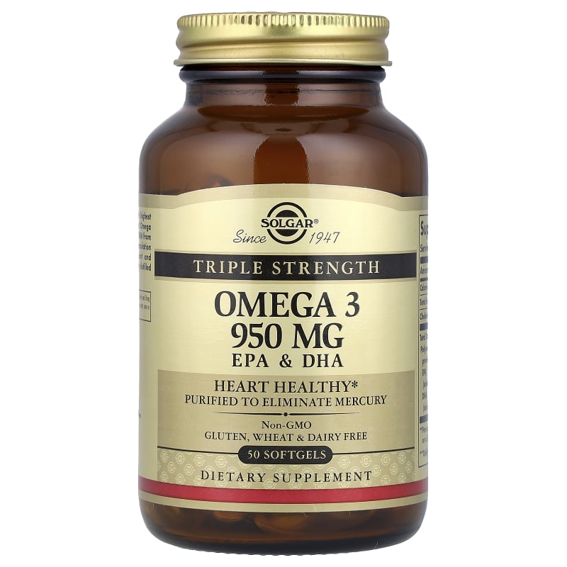Omega-3, EPA & DHA, Triple Strength, 950 mg