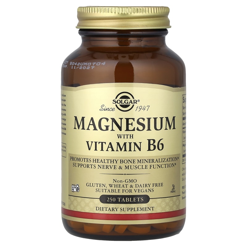 Magnesium With Vitamin B6