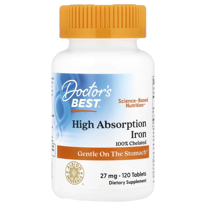 High Absorption Iron, 27 mg