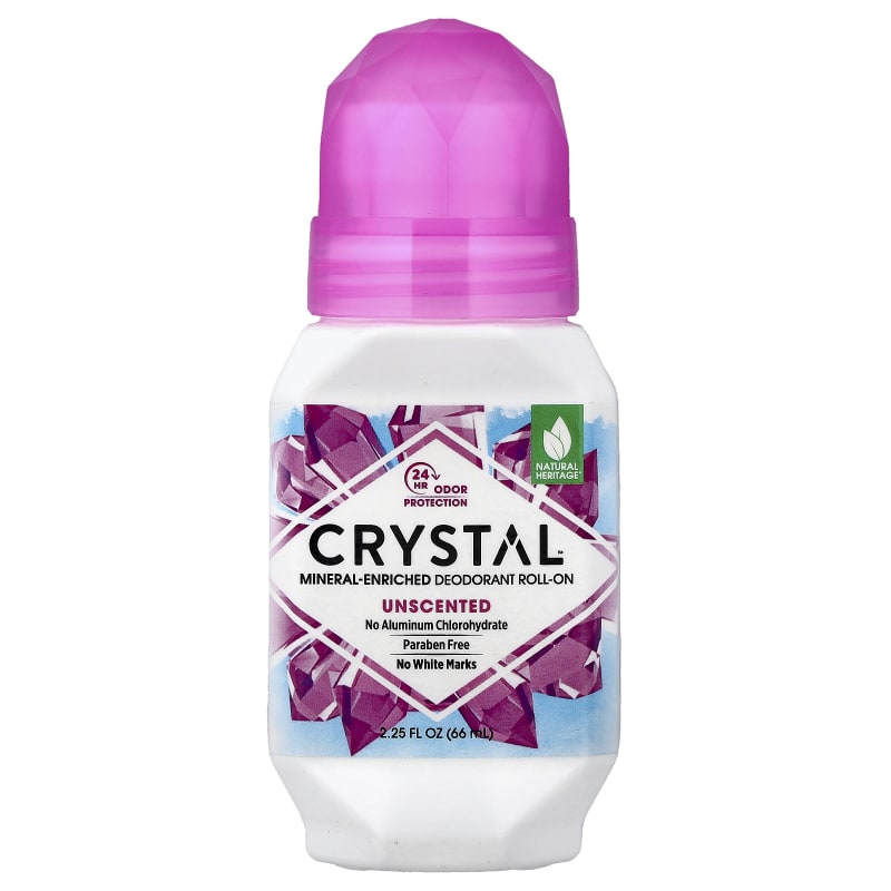 Mineral-Enriched Deodorant Roll-On, Unscented