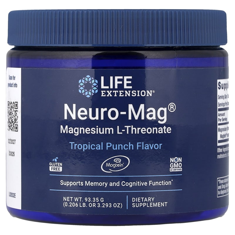 Neuro-Mag®, Magnesium L-Threonate, Tropical Punch