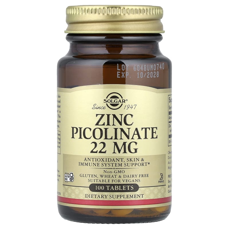 Zinc Picolinate, 22 mg