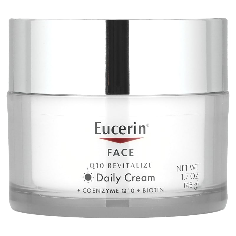 Face, Q10 Revitalize Daily Cream, Fragrance Free