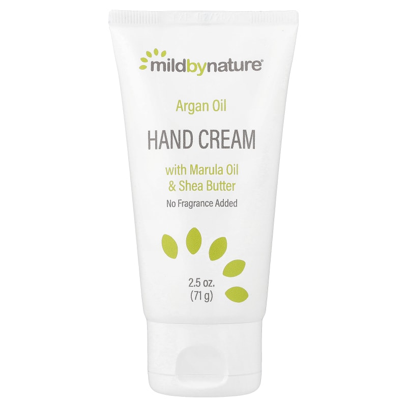 Argan Oil Hand Cream with Marula Oil & Coconut Oil plus Shea Butter, Soothing and Unscented