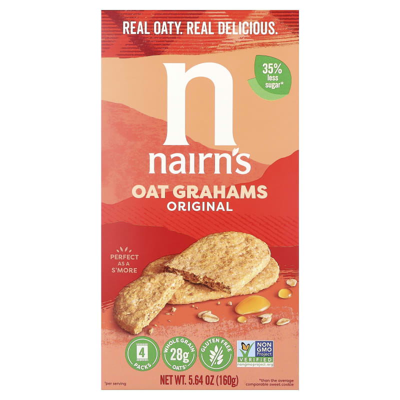 Oat Grahams, Original, 5.64 oz (160 g)