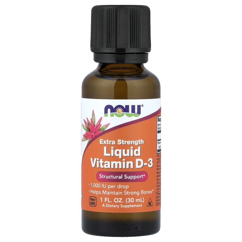 Liquid Vitamin D-3, 1,000 IU