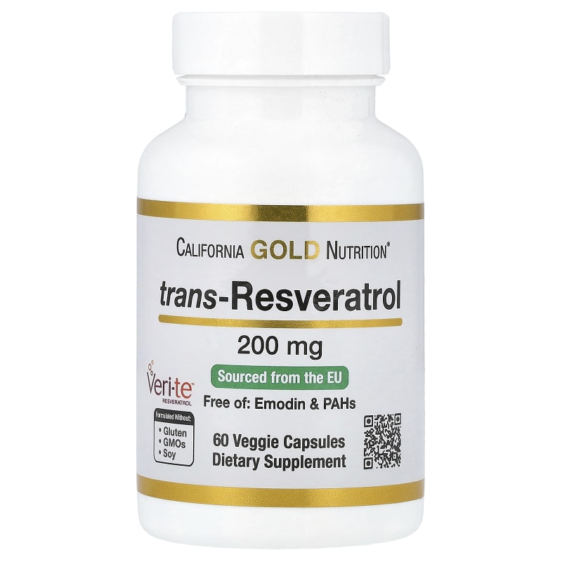 trans-Resveratrol, 200 mg