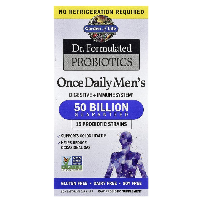 Dr. Formulated Probiotics, Once Daily Men's, 50 Billion